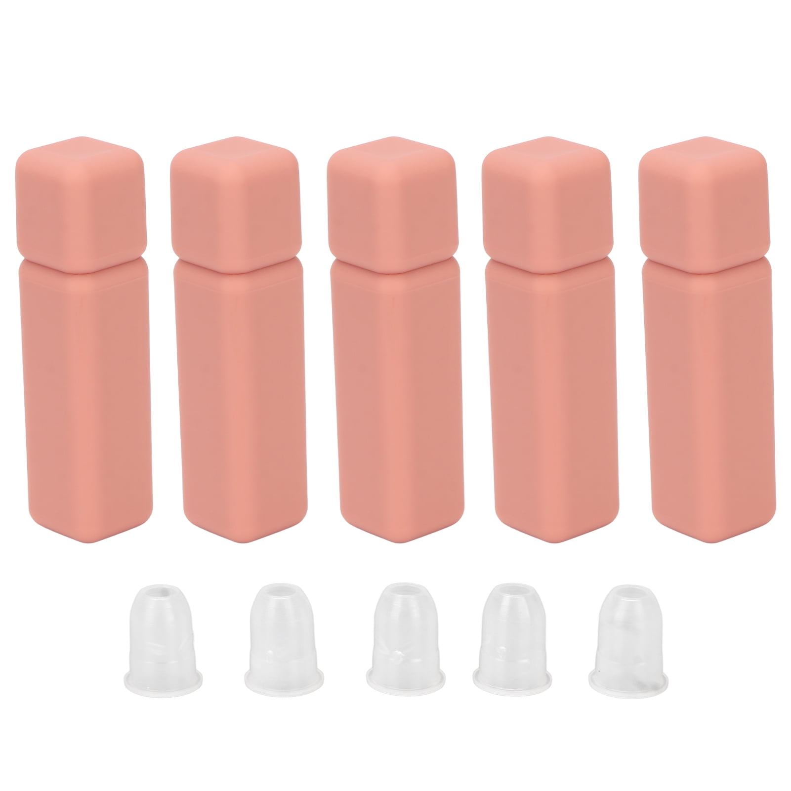 6ml Lip Gloss Tubes 5pcs Rubber Paint Frosted Texture DIY Lip Stain
