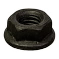 thumbnail image 1 of 6mm-1.0 Black Phosphate Class 10 Steel Coarse Thread Flange Nuts, 1 of 1