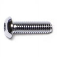 thumbnail image 1 of 6mm-1.0 x 20mm Chrome Class 10.9 Button Head Hex Socket Cap Screws (10 pcs.), 1 of 1