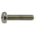 thumbnail image 1 of 6mm-1.0 x 30mm Stainless Steel Coarse Thread Metric Phillips Pan Head Machine Screws, 1 of 1
