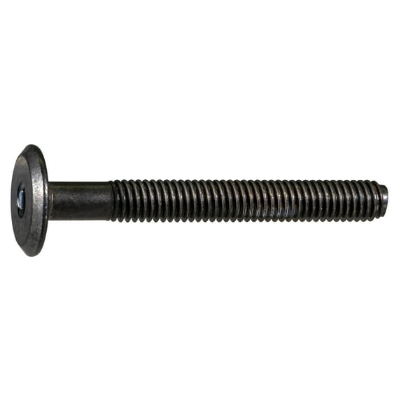 6mm-1.00 x 50mm Black Oxide Joint Connector Bolts (8 pcs.)
