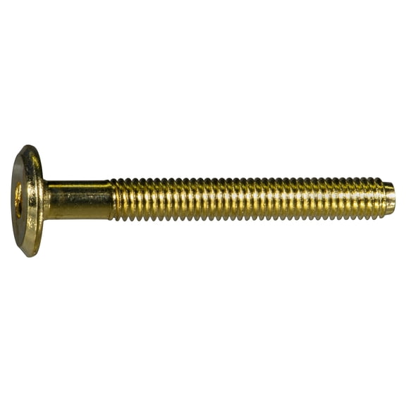 6mm-1.00 x 50mm Brass Joint Connector Bolts (8 pcs.)