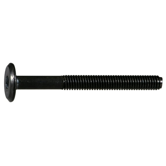 6mm-1.00 x 60mm Black Oxide Joint Connector Bolts (6 pcs.)