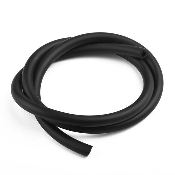 6mm 1/4" ID Full Silicone Fuel/Air Vacuum Hose/Line/Pipe/Tube 1 Meter Black