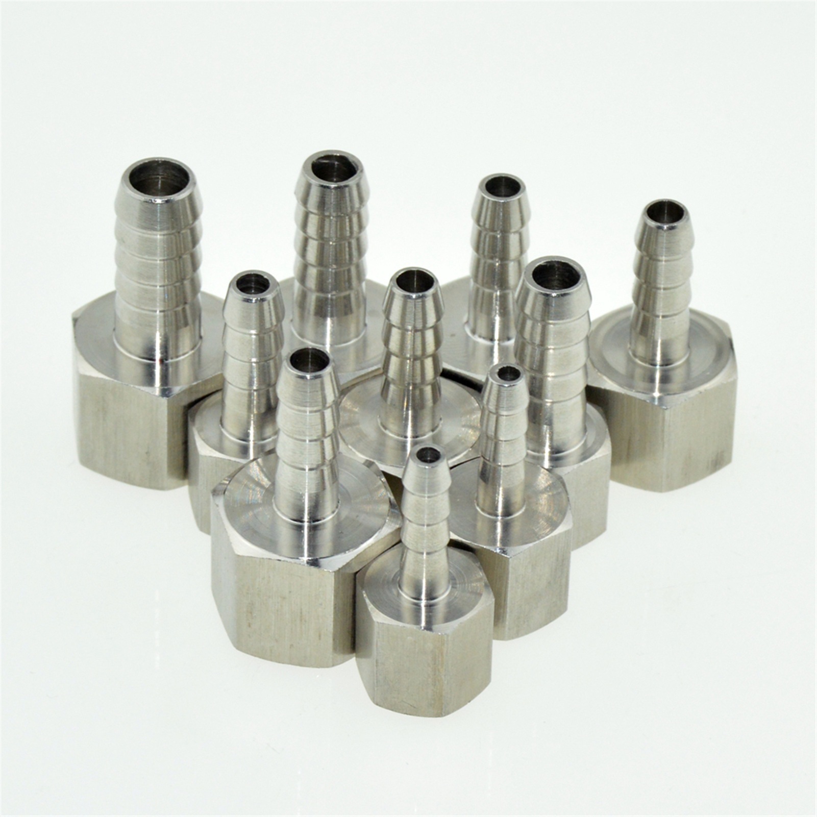 5 Raccordi In Ottone 10mm Con Attacco Maschio BSP | Connettori Per Tubo Da Giardino, Lavatrice, Cucina