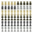 thumbnail image 1 of 6mm Ball Head Stud Rivets Screw Back, 100Pack Button Nipple Rivet 4 Colors, 1 of 6