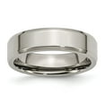 thumbnail image 1 of 6mm Beveled Edge Titanium Band, 1 of 1