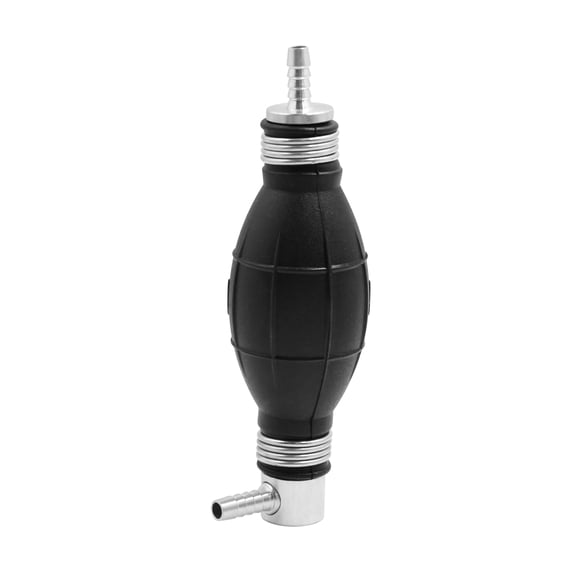 6mm Black Rubber Vacuum Petrol Fuel Line Pump Hand Primer Bulb for Car