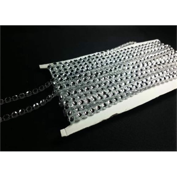 6mm Crystal Diamante Effect Banding 10yds