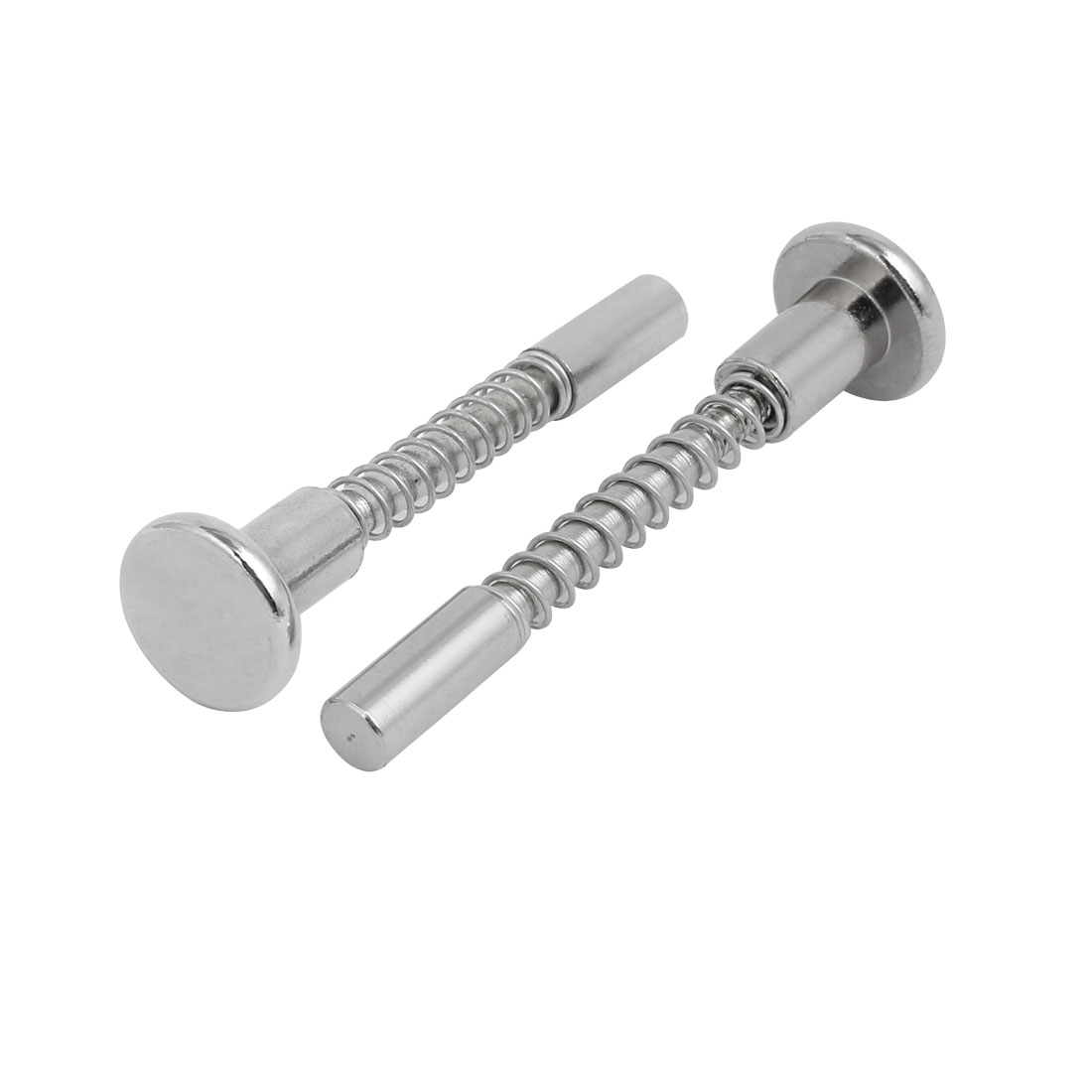 6mm Dia Stainless Steel Spring Quick Release Lock Pin 2pcs for