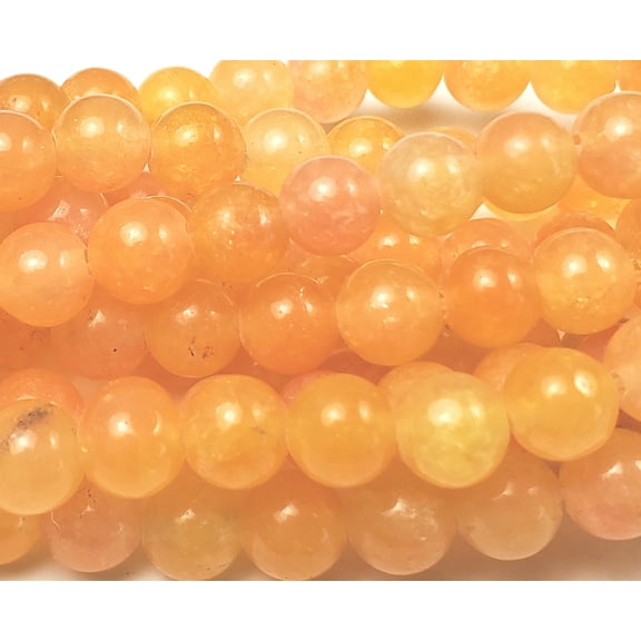 6mm Fire Jade Smooth Round Beads Genuine Gemstone Natural Jewelry Making