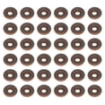thumbnail image 1 of 6mm Leather Washers, 100pcs Leather Handle Washers Leather Spacer Cushion Washers 1.5 mm Thick Round, Brown, 1 of 5