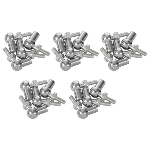 6mm Male Female Thread L Shaped Joint Rod End Bearings 20Pcs