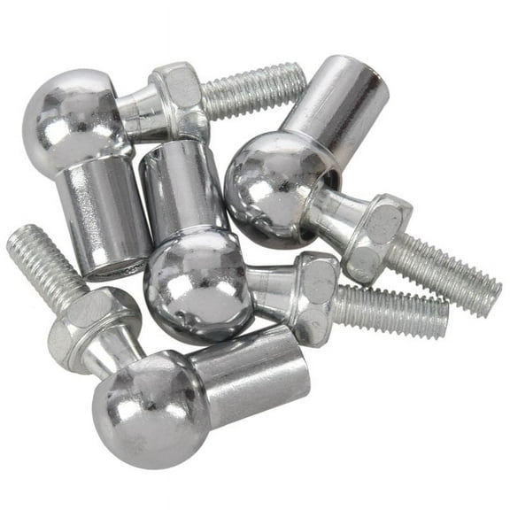 6mm Male Female Thread L Shaped Ball Joint Rod End Bearings 4pcs y5100