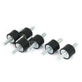 thumbnail image 1 of 6mm Male Thread Rubber Vibration Shock Mount Base Isolator Absorber Buffer 6pcs, 1 of 2