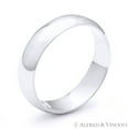 thumbnail image 1 of 6mm Plain Dome Wedding Band in Plain Solid .925 Sterling Silver, 1 of 1