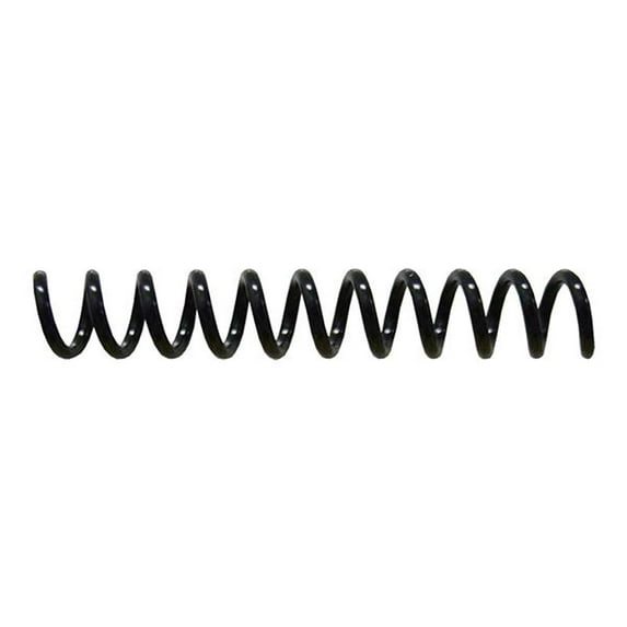 6mm Plastic Spiral Coil Black Pack Of 100