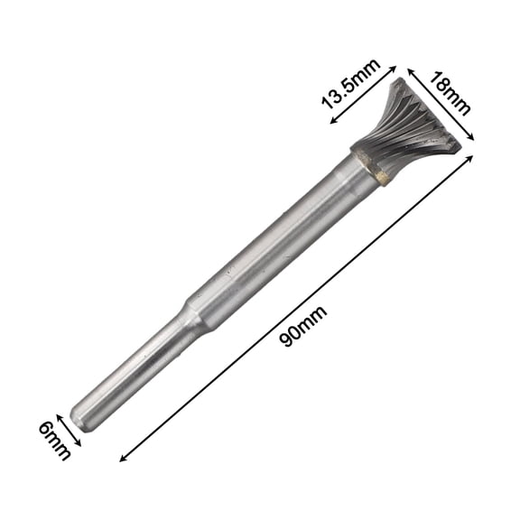 6mm Shank Rotary Files For Carving Grinding Head Metal Milling Cutter File type