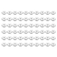 thumbnail image 1 of 6mm Spacer Beads, 60 Pcs Flat Bead Spacers Bulk Flat Round Disc Beads Loose Metal Brass for Jewelry Making, Silver Tone, 1 of 5
