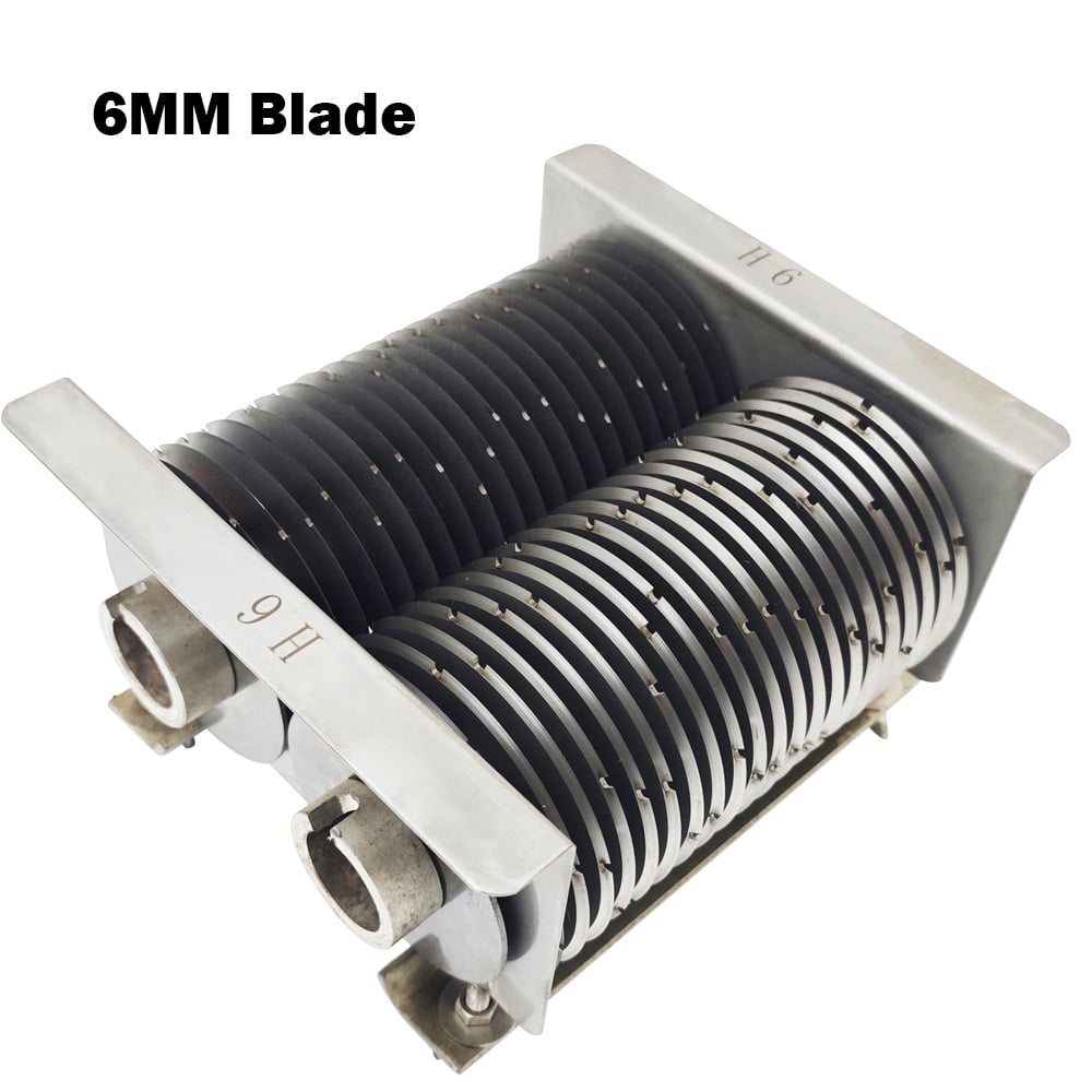 6mm Stainless Steel Blade for QE/QH/QSJ-A Meat Cutting Machine Blade Replacement