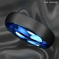 6mm Tungsten Ring Plated Metal for Men Women Wedding Ring