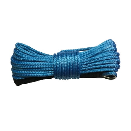 6mm X 20meters ATV Winch Line,Off Road Rope,Synthetic Winch Rope ,Boat Winch Cable,UTV ,Great Compatibility
