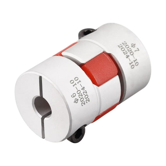 6mm to 7mm Bore L31xD20 Flexible Spider Coupler Shaft Joint for Servo Motor