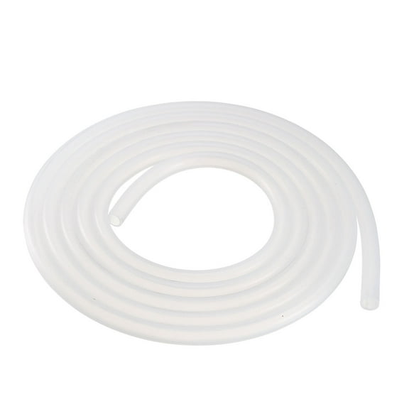 6mmx8mm Silicone Translucent Tube Beer Water Air Hose Pipe 2Ms