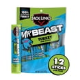 thumbnail image 1 of Jack Link’s x MrBeast Savory Herb Turkey Meat Sticks, 6 Ounce bag, 12 count of .5 Ounce Mini sticks, 1 of 8