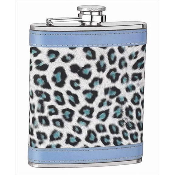 6oz Leopard Skin Flask