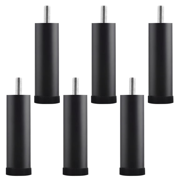 6pack Furniture assistance Pads 3.4 Inch Height Adjustable, non skid Base with Pipe Fit for Bed Frame & Couch Lift