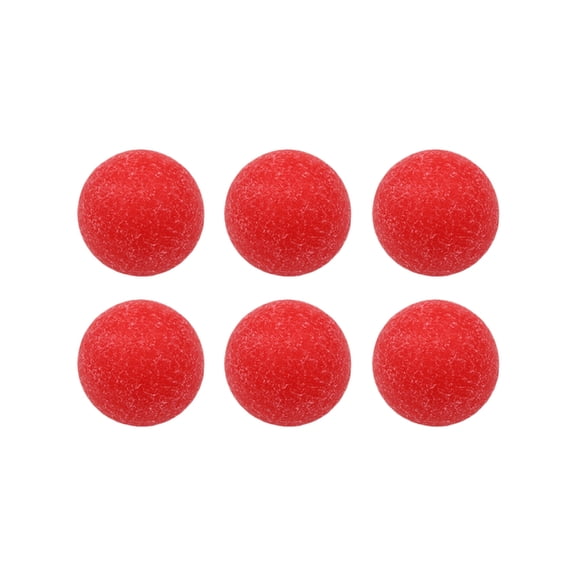 6pack Textured Table Soccer Balls Nonslip Matte Surfaces Foosball Balls