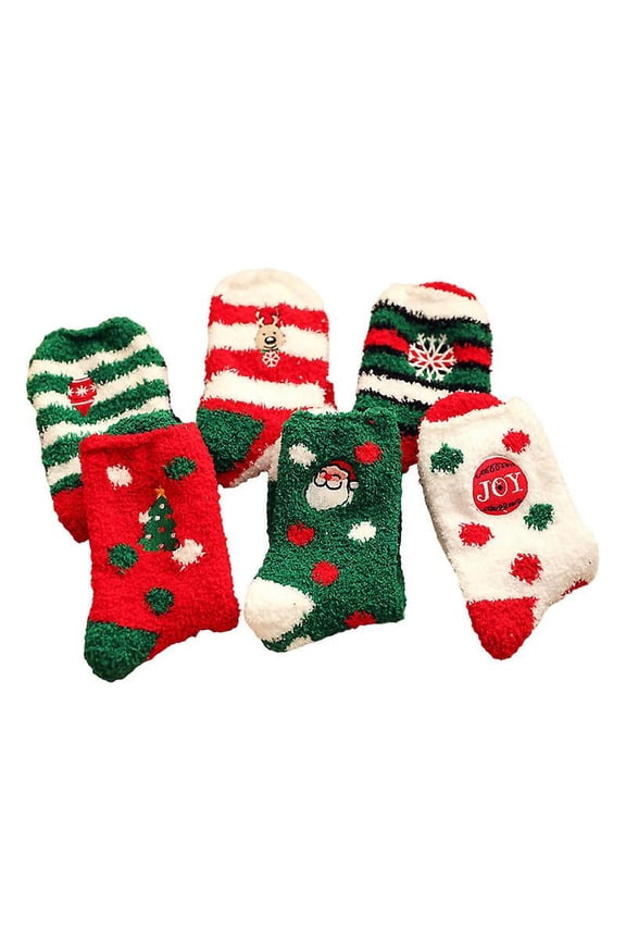 6pair Cartoon Socks