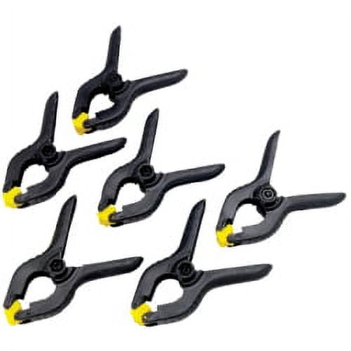6pc 11/4"" Spring Clamp Set