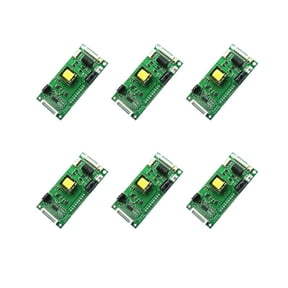6pc 10-65 Inch LED LCD Backlight TV Universal Boost Constant Current Driver Board Converters Full Bridge Booster Adapter,6 x Constant Current Driver Board,green