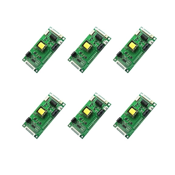 6pc 10-65 Inch LED LCD Backlight TV Universal Boost Constant Current Driver Board Converters Full Bridge Booster Adapter,6 x Constant Current Driver Board,green