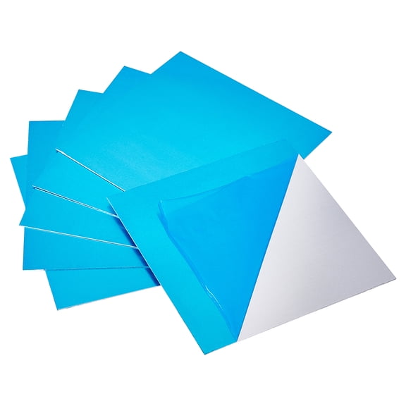 6pc Aluminum Sheet For Laser Cutting Precision Machining Mould Making Square Platinum 15x15x0.1cm