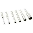 thumbnail image 1 of 6pc Diamond Hole Saw Set Core Drill Bits 5/32" - 1/2" Tile Glass Marble, 1 of 4