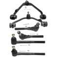 thumbnail image 1 of 6pc Front Upper Control Arm and Tie Rod End Kit For Ford Lincoln RWD, 1 of 6