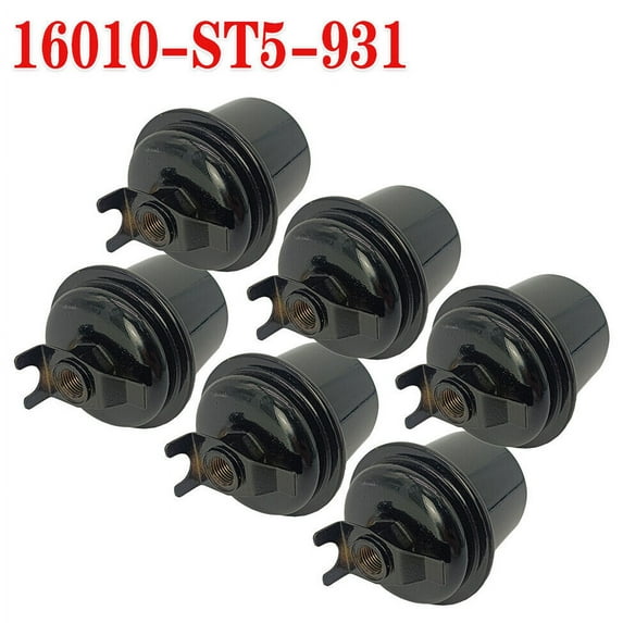 6pc Fuel Filter 16010-ST5-E02 For Acura Integra Honda Civic Accord 16010-ST5-931