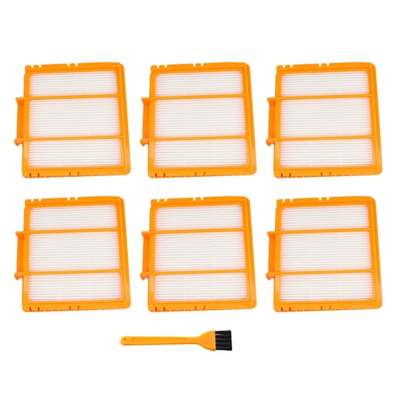 6pc HEPA Vacuum Filter for Shark AV2501AE AV2501S RV2502AE RV2520AOUS AV2510AOUS AV2511AE RV2610WA RV2610WD 137KY2500 UR2500SR Vacuum Cleaner