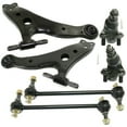 thumbnail image 1 of 6pc Kit Front Lower Control Arm Ball Joint Sway Bar Link For Lexus Toyota Fits select: 2004-2006 LEXUS RX 330, 2002-2006 TOYOTA CAMRY LE/XLE/SE, 1 of 13