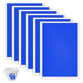 6pc Paper Engraving Marking Paper for Laser Engraver and Cutting Machine Ceramic Laser Paper Blue 39.3x27x0.01cmDIY