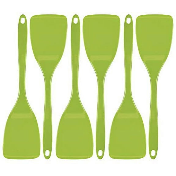 6pc Set of 100% Organic Melamine Kitchen Spatulas