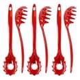 thumbnail image 1 of 6pc Set of 100% Organic Melamine Spaghetti Forks, 1 of 3