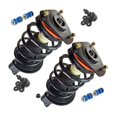 6pc Suspension Kit with Strut & Spring Assemblies Ball Joints Sway Bar