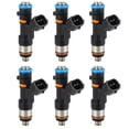 thumbnail image 1 of 6pcs 0280158042 Fuel Injector for INFINITI G35 2005-2007 for Nissan 350Z 2005-2006 for Nissan Murano 350Z, 1 of 6
