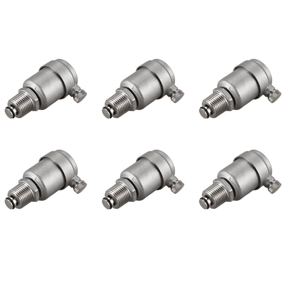 6pcs 1/2 Inch Stainless Steel 304 Automatic Air Vent Valve for Solar Water Heater Pressure Relief Valve 10Bar