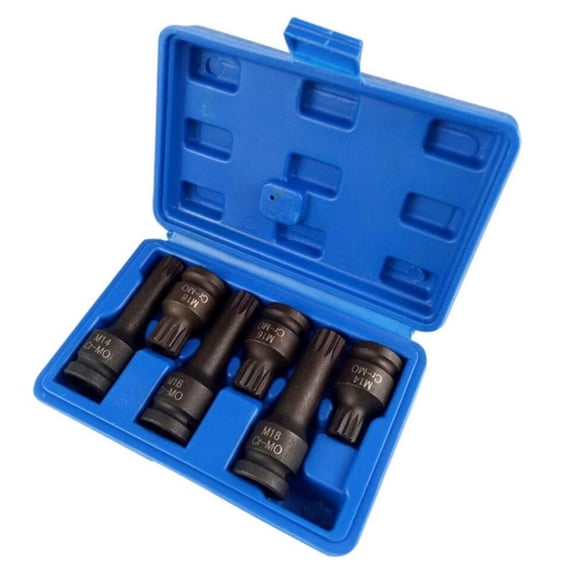 6pcs 1/2inch M14 M16 M18 Ratchet Socket Wrench Set Pneumatic Integrated ...