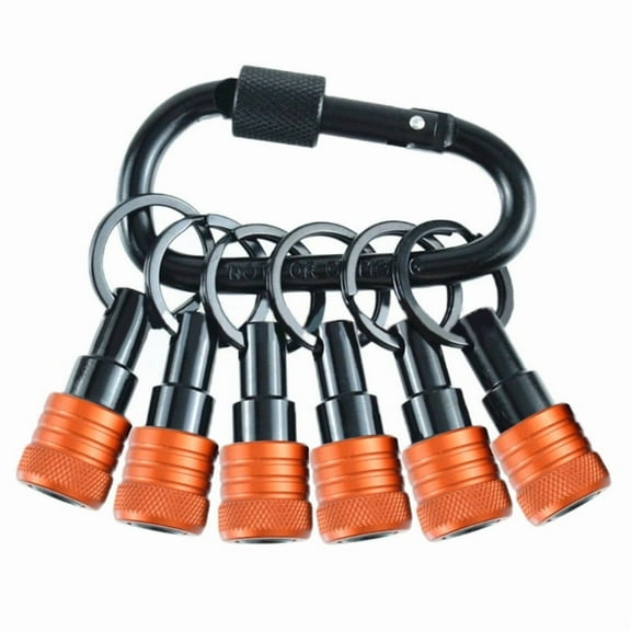 6pcs 1/4inch Hexagonal Shank Socket Bit Holder Set Screwdriver Bit Holder Set Versatile for Easy Storage & Transport
